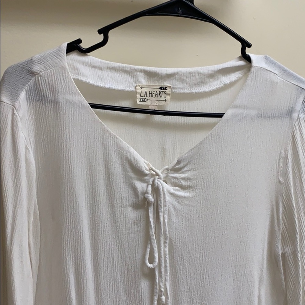white blouse